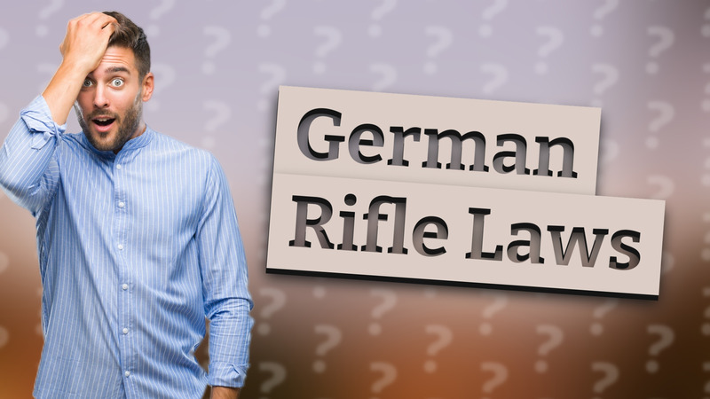 German Rifle Laws