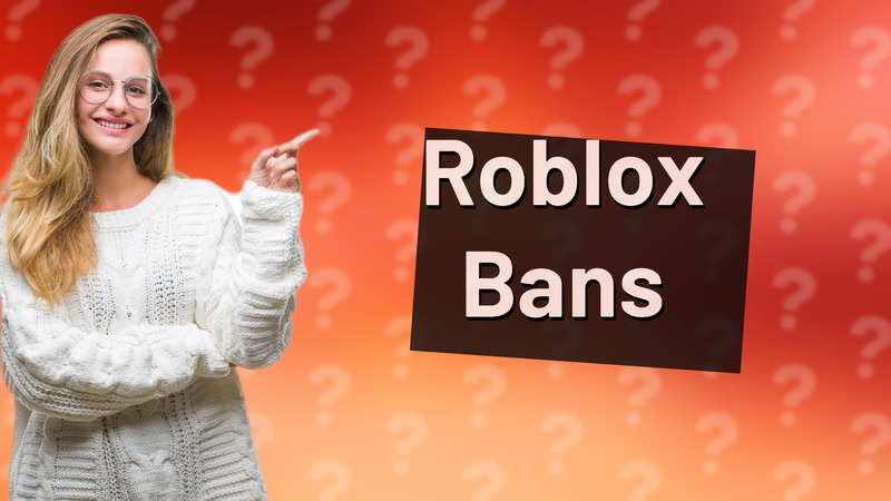 Roblox Bans