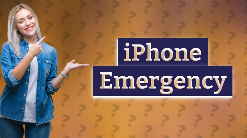 iPhone Emergency