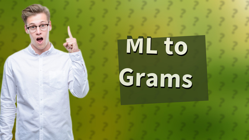 ML to Grams