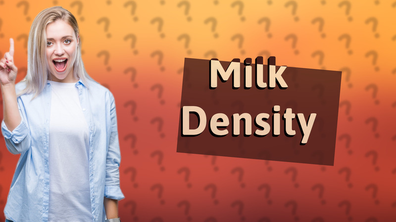 Milk Density
