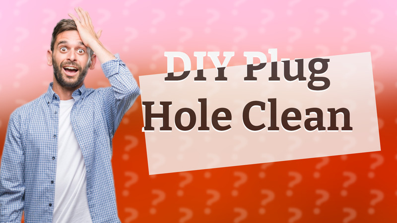 DIY Plug Hole Clean
