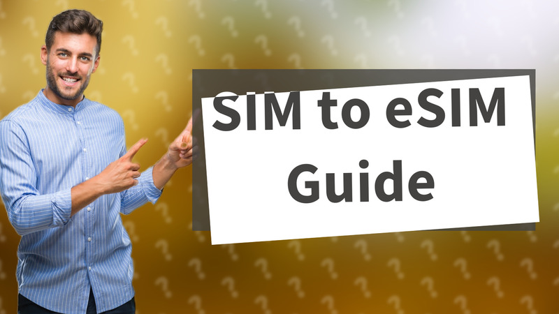 SIM to eSIM Guide