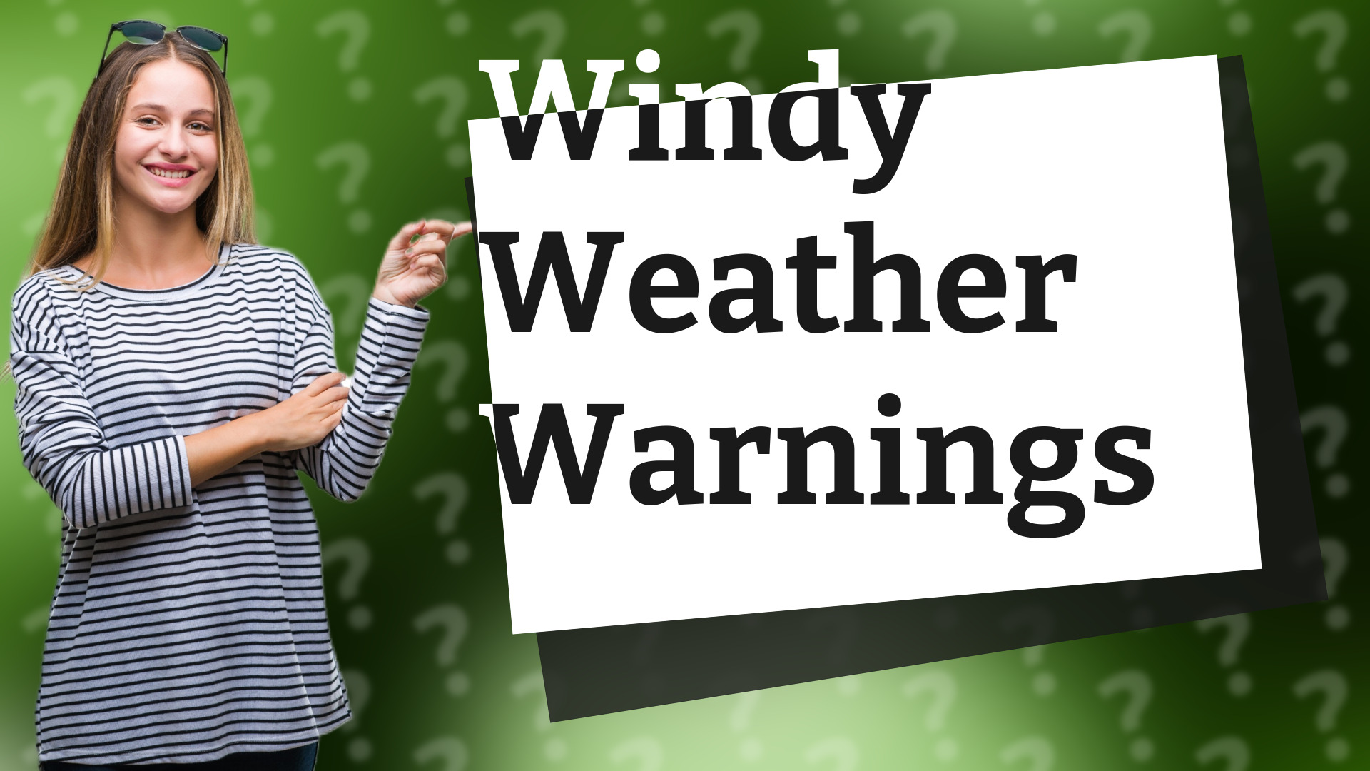 Windy Weather Warnings