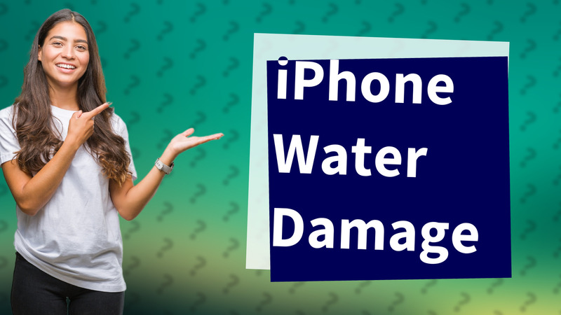 iPhone Water Damage