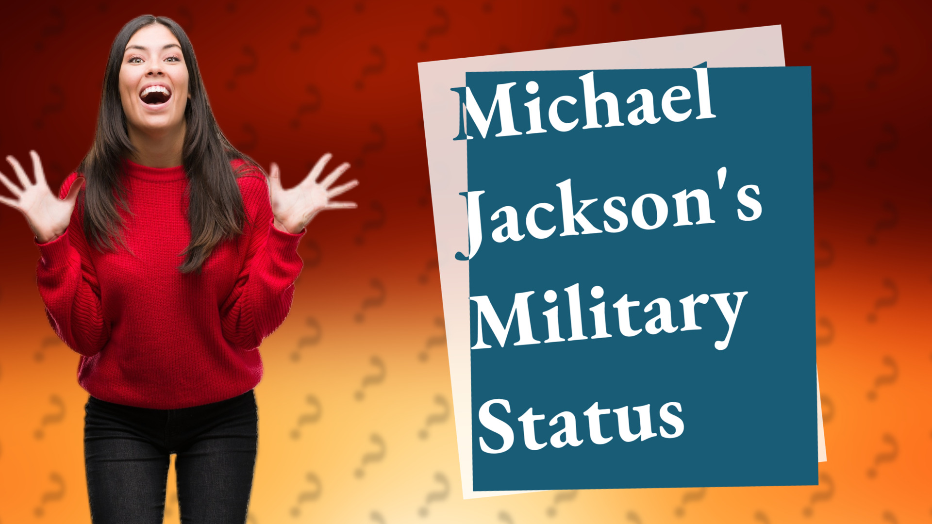 Michael Jackson's Military Status