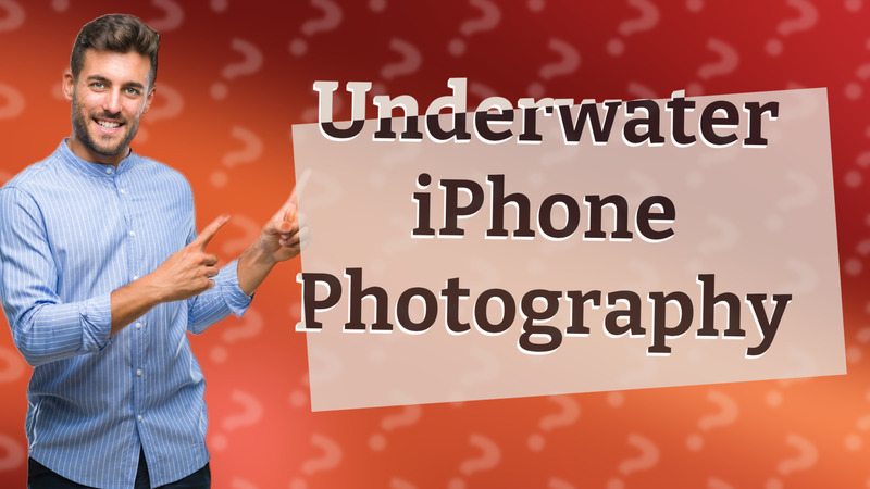 Underwater iPhone Photography