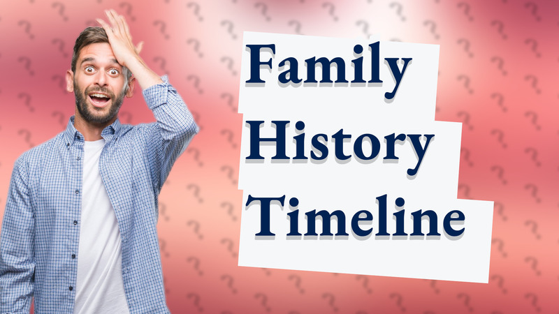 Family History Timeline