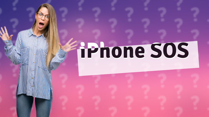 iPhone SOS