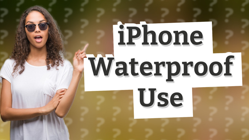 iPhone Waterproof Use