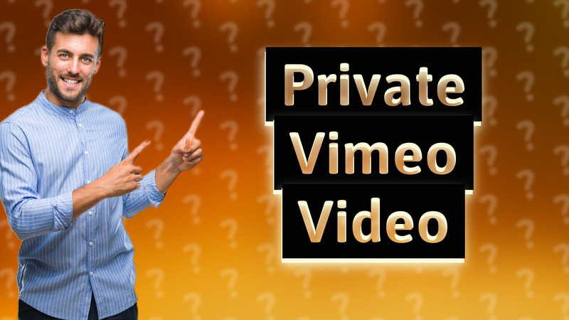 Private Vimeo Video