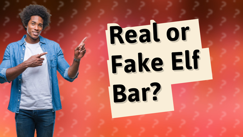 Real or Fake Elf Bar?