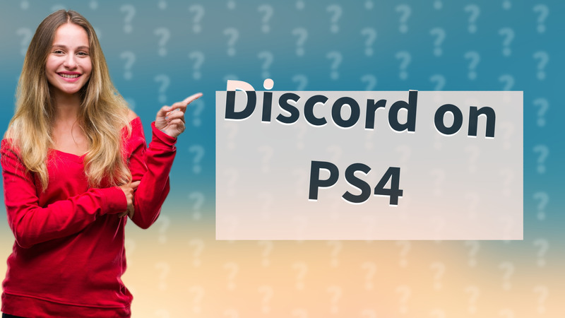 Discord on PS4