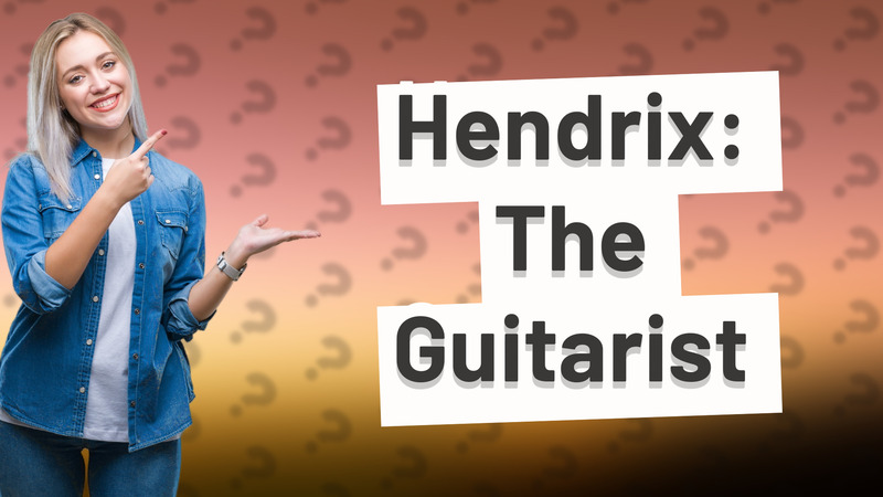 Hendrix: The Guitarist