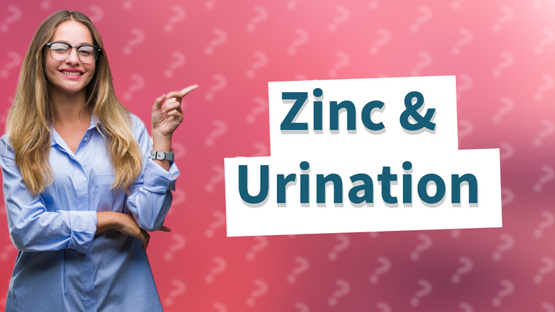 Zinc & Urination