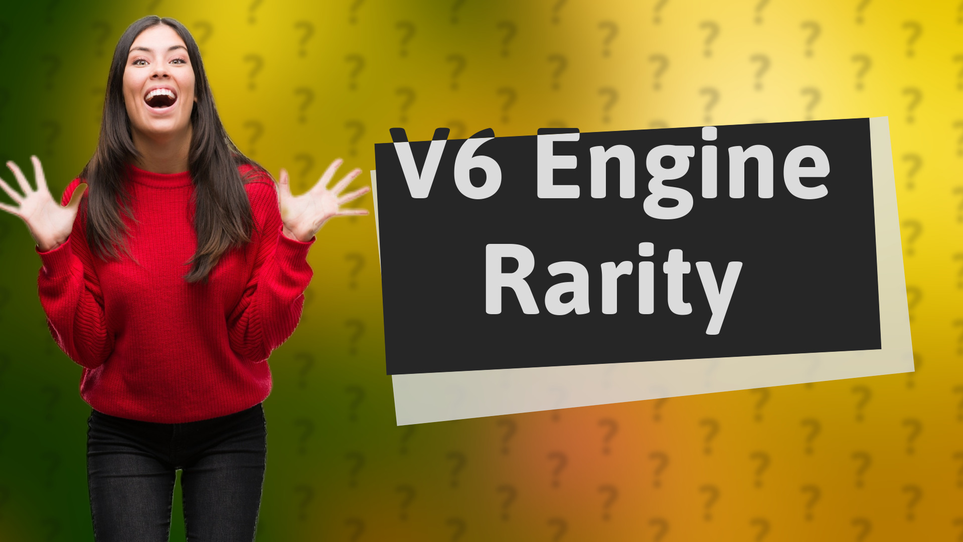 V6 Engine Rarity