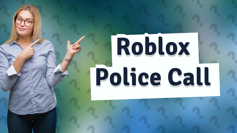 Roblox Police Call