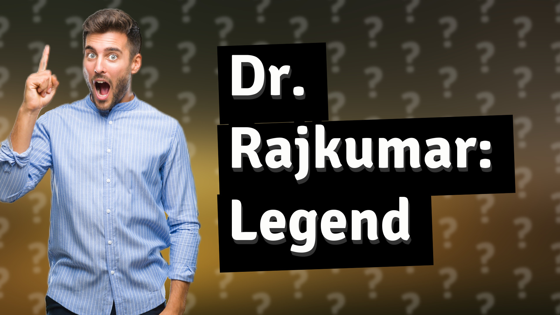 Dr. Rajkumar: Legend