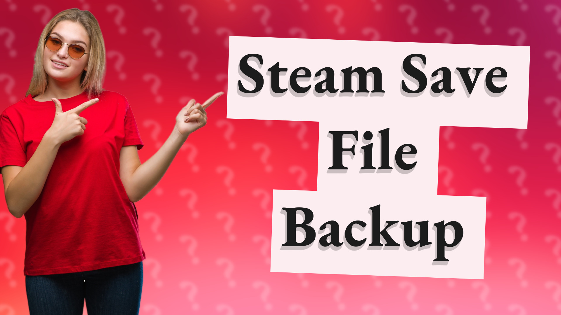 Steam Save File Backup
