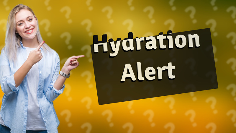 Hydration Alert