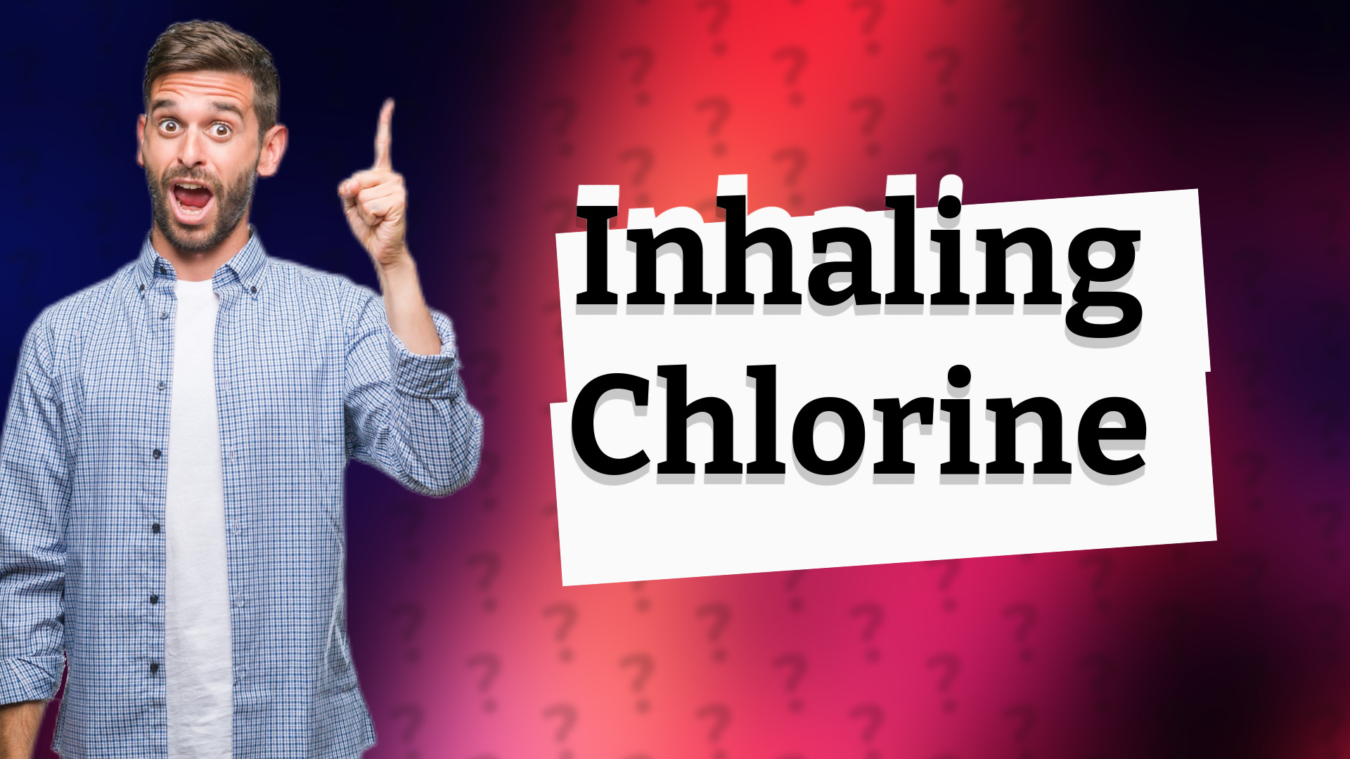 Inhaling Chlorine