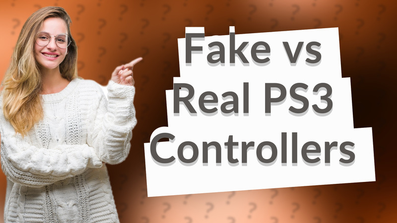 Fake vs Real PS3 Controllers