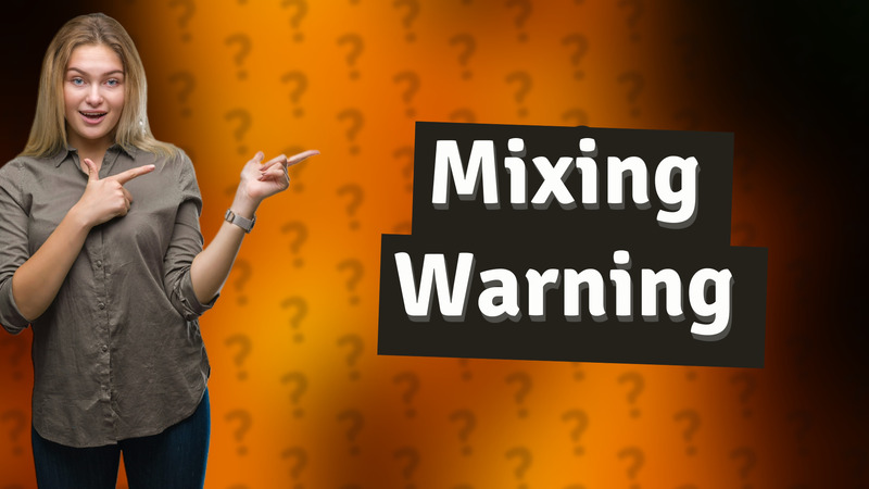Mixing Warning