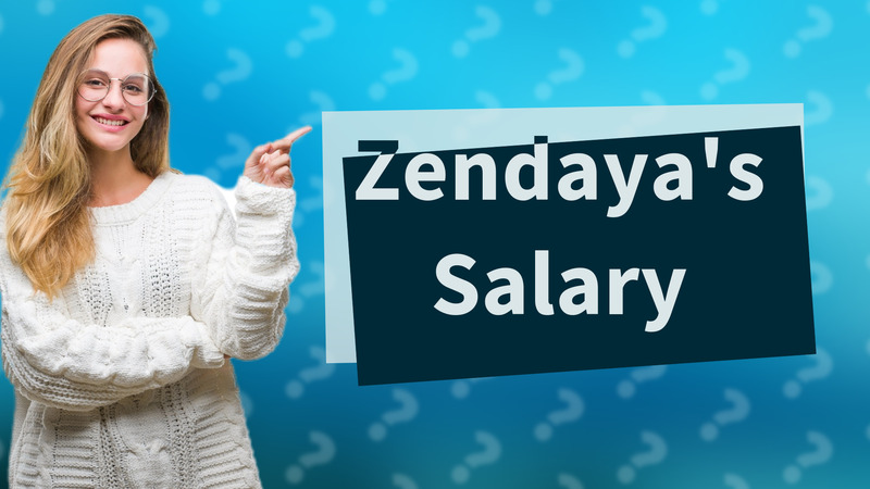 Zendaya's Salary