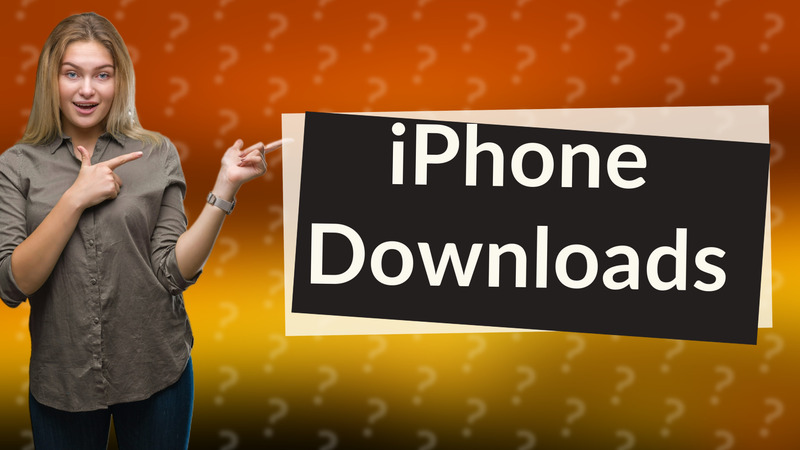 iPhone Downloads