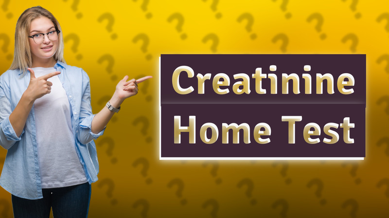 Creatinine Home Test