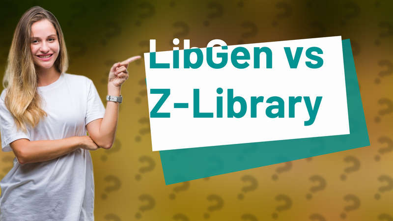 LibGen vs Z-Library