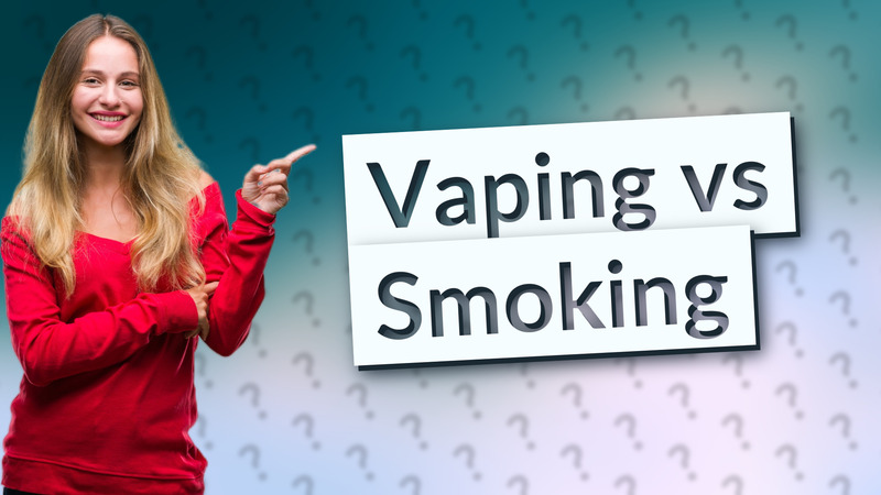 Vaping vs Smoking