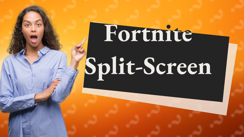 Fortnite Split-Screen