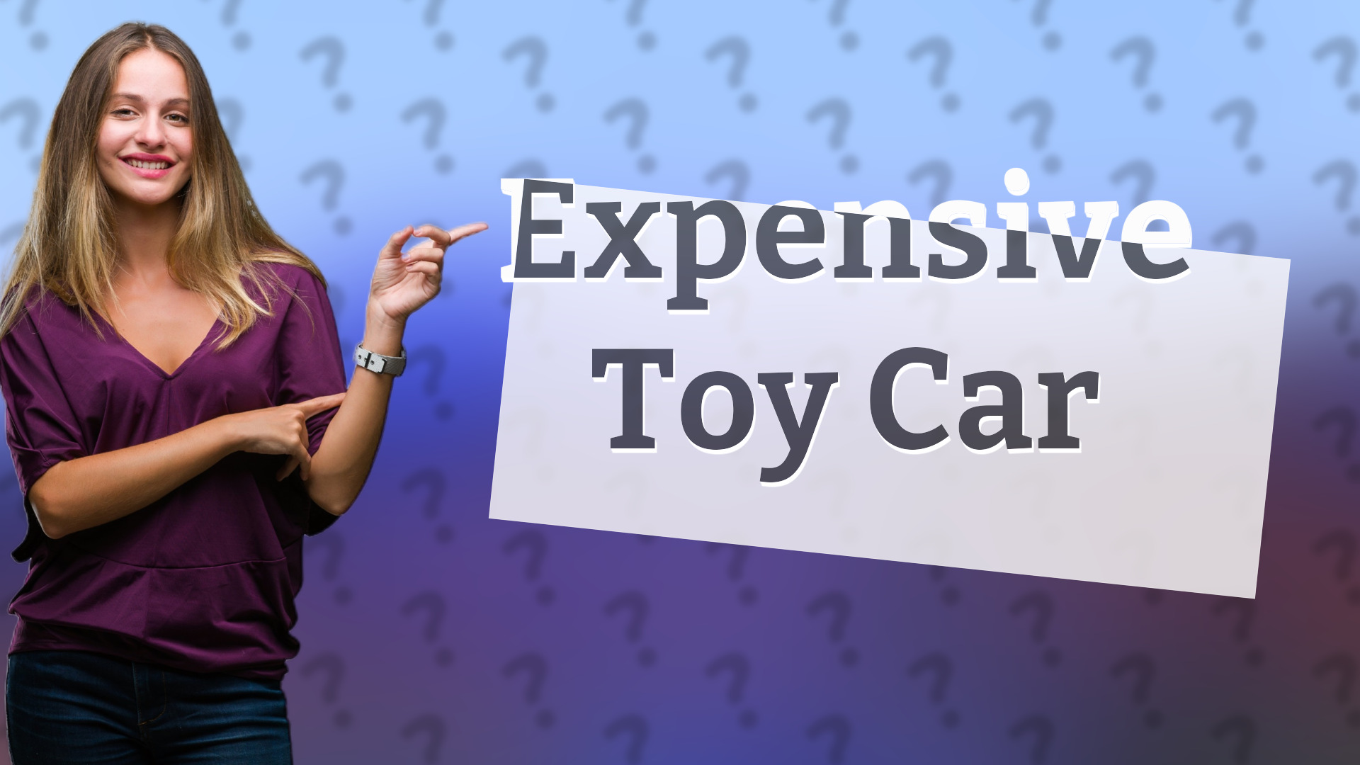 Expensive Toy Car