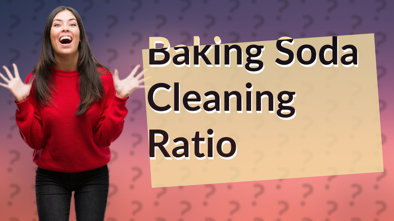 Baking Soda Cleaning Ratio
