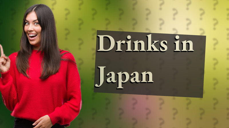 Drinks in Japan