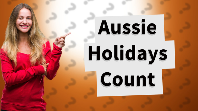 Aussie Holidays Count