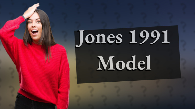 Jones 1991 Model