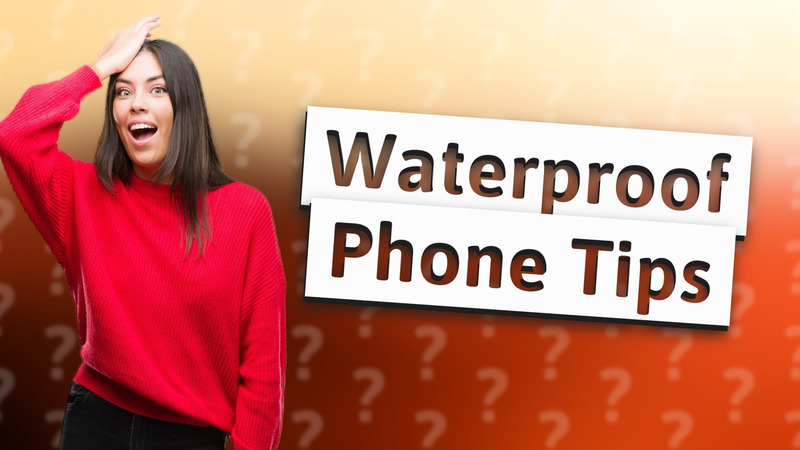 Waterproof Phone Tips