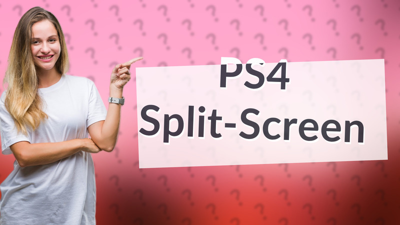 PS4 Split-Screen