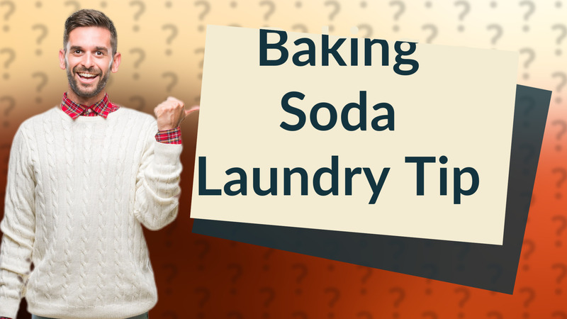 Baking Soda Laundry Tip