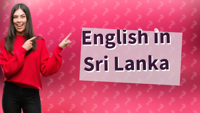 English in Sri Lanka