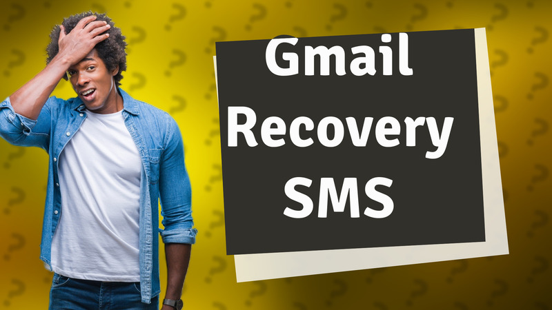 Gmail Recovery SMS