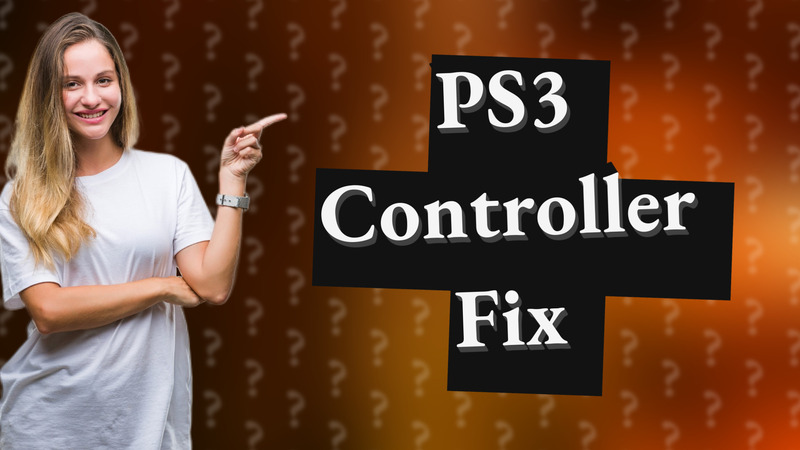 PS3 Controller Fix