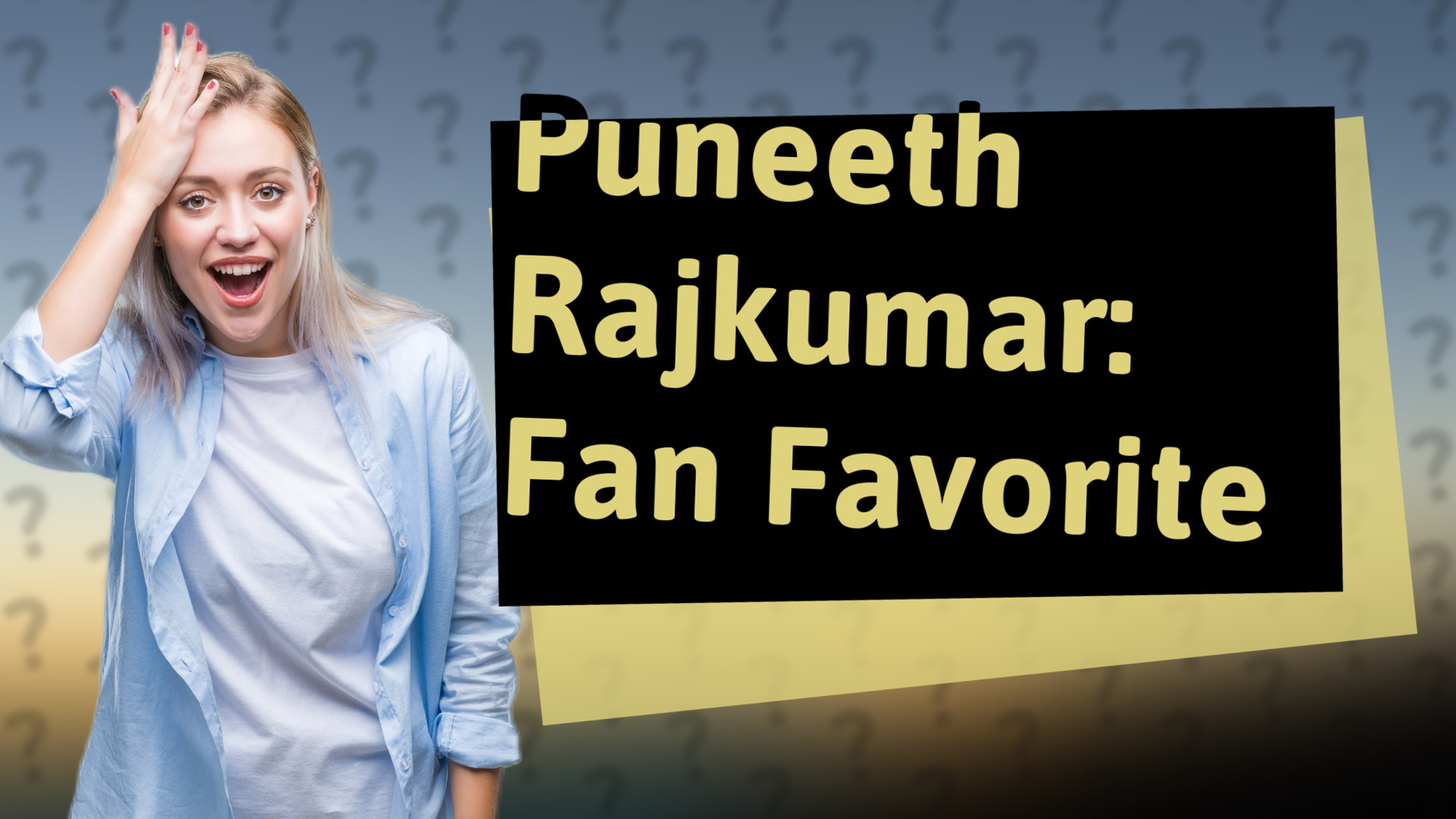 Puneeth Rajkumar: Fan Favorite