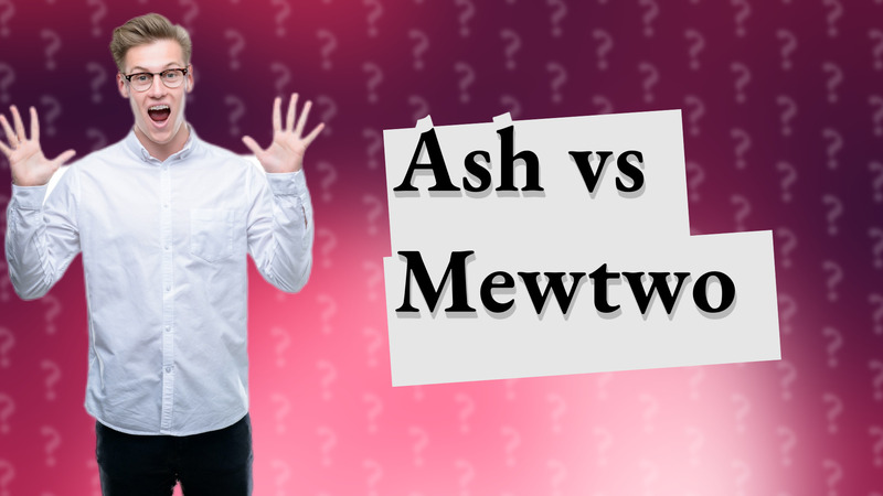 Ash vs Mewtwo