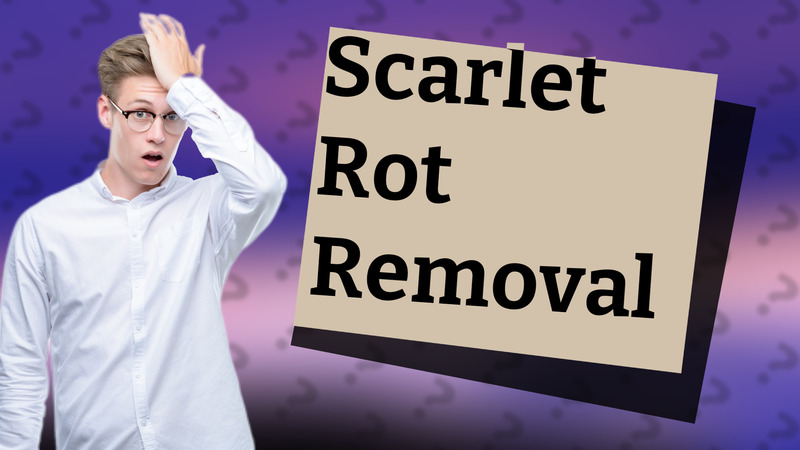 Scarlet Rot Removal