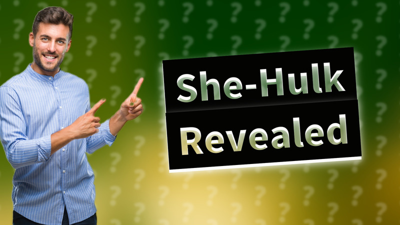 She-Hulk Revealed