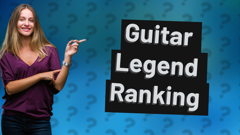 Guitar Legend Ranking