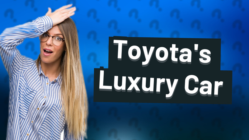 Toyota's Luxury Car